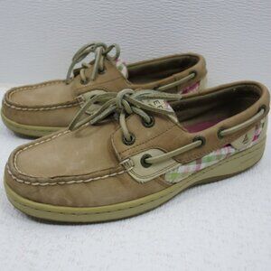 Sperry Top-Sider Bluefish 2-Eye Fabric Sides Women's Boat Deck Shoes 6 M